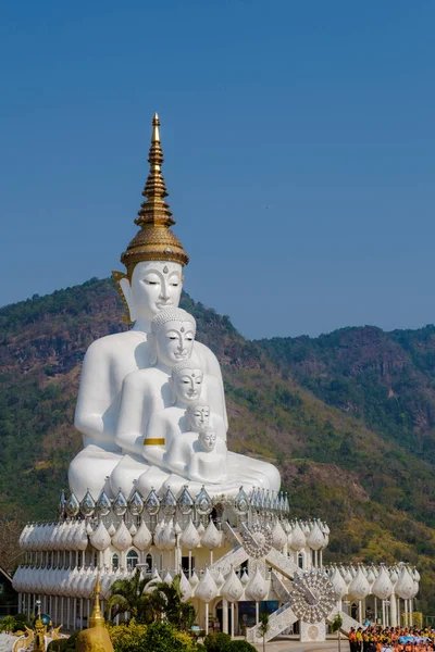 Wat Pha Sorn Kaew Temple Glass Cliff Khao Kho Petchabun — Stock Photo, Image