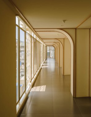 Art deco lüks otel mimarisi 80 'lerden kalma.. 