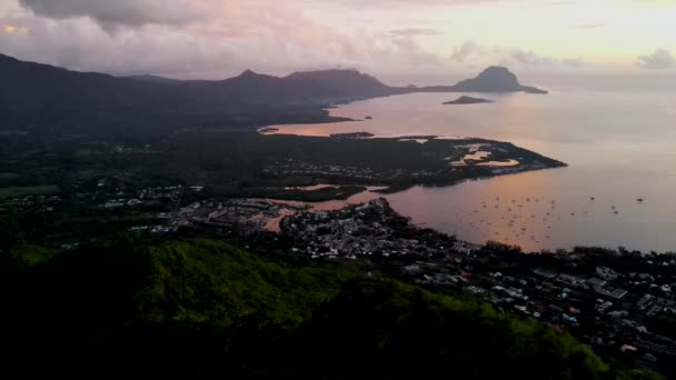 Black River Gorges Nemzeti Park Tamarin Bay Mauritius Sziget Indiai — Stock videók