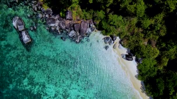 Острів Аданг Біля Села Кох Ліп Таїланд Національному Парку Тарутао — стокове відео