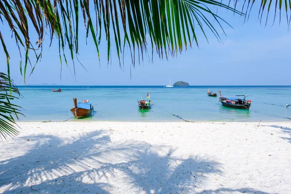 Koh Lipe Island Südthailand Mit Türkisfarbenem Meer Und Weißem Sandstrand — Stockfoto