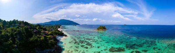 Koh Lipe Island Sur Tailandia Con Turqouse Color Océano Playa — Foto de Stock
