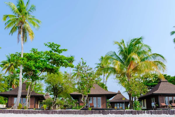 Тропический Остров Мук Андаманском Море Таиланде Тропический Пляж Белым Песком — стоковое фото