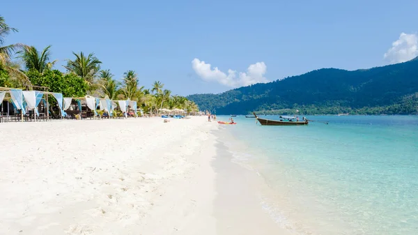 Koh Lipe Island Tailandia Una Isla Tropical Con Océano Azul —  Fotos de Stock