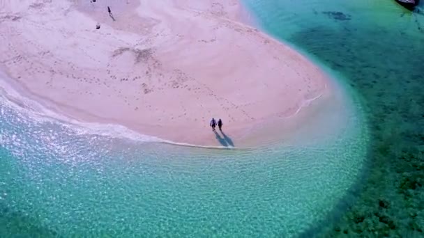 North Point Beach Bar Areia Koh Lipe Island Satun Tailândia — Vídeo de Stock