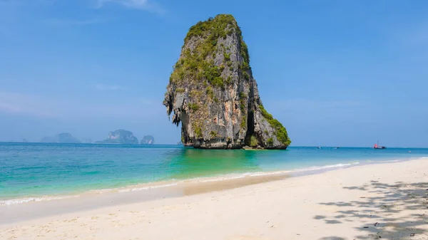 stock image Railay BRailay Beach Krabi Thailand, the tropical beach of Railay Krabi.