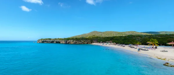 Grote Knip Strand Curacao Insel Tropischer Strand Auf Der Karibikinsel — Stockfoto