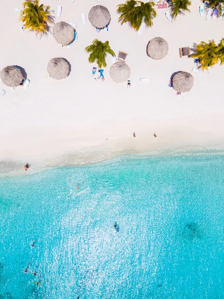 Cas Abao Beach Playa Cas Abao Ilha Caribe Curaçao Playa — Fotografia de Stock