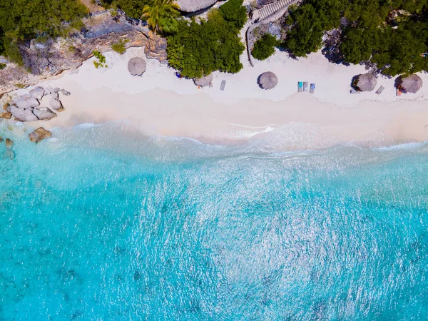 Playa Kalki Plaża Karaiby Wyspa Curacao Playa Kalki Curacao Biała — Zdjęcie stockowe
