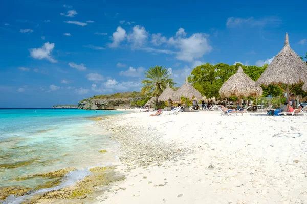 Cas Abao Beach Playa Cas Abao Caribisch Eiland Curacao Maart — Stockfoto