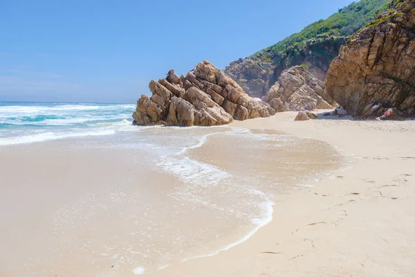 Kogelbay Beach Western Cape Jihoafrická Republika Kogelbay Rugged Coast Line — Stock fotografie