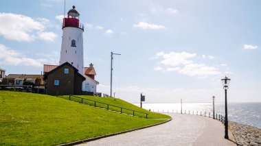 Hollanda Deniz Feneri, Flevoland 'daki tarihi Hollanda balıkçı köyü.