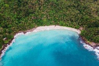Freedom Beach phuket, Phuket Tayland 'da palmiye ağaçları olan beyaz bir plajdır. Güneşli bir günde Özgürlük Kumsalı Phuket, gizli bir tropikal plaj.