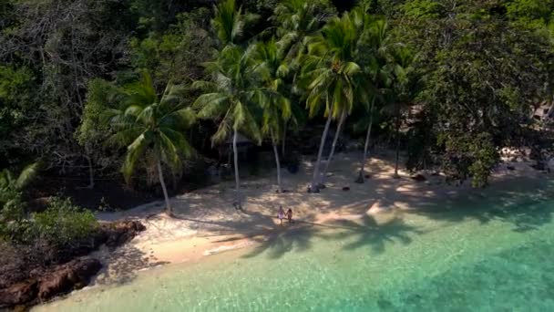 Koh Wai Island Trat Thajsko Plechový Tropický Ostrov Poblíž Koh — Stock video
