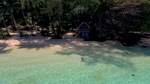 Koh Wai Island Trat Thailand Una Isla Tropical Cerca Koh — Vídeo de stock