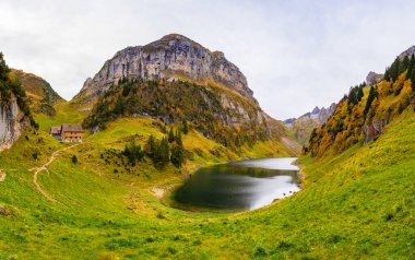 Yüksek uçurumlar arasında kalan Appenzell 'deki Falensee, ziyaretçileri sakin sularının ve yemyeşil alanlarının tadını çıkarmaya davet ediyor. Sonbahar renkleri doğanın sanatını yansıtan nefes kesici manzarayı güçlendirir..