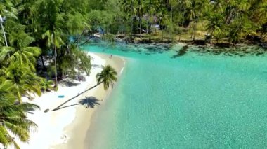 Tayland 'daki Koh Kood Adası' nın sakin güzelliğini deneyin. Temiz turkuaz suların el değmemiş plajlarla buluştuğu ve yemyeşil palmiye ağaçlarının doğal gölgeler sağladığı yerde. Huzurlu bir kaçış için mükemmel..
