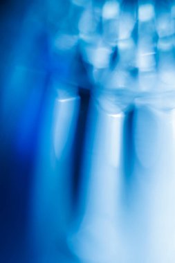 Yumuşak Akış Desenli Soyut Akışkan Mavi Arkaplan