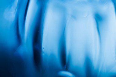 Yumuşak Akış Desenli Soyut Akışkan Mavi Arkaplan