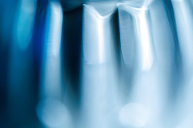 Yumuşak Akış Desenli Soyut Akışkan Mavi Arkaplan