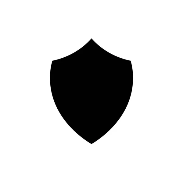 Shield Symbol Symbol Einfaches Design — Stockvektor