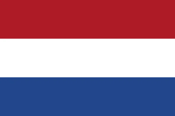 Bandeira Nacional Holandesa Fundo — Vetor de Stock
