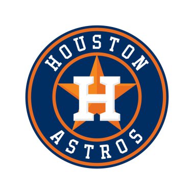 Vinnitsa, Ukrayna - 27 Aralık 2022: MLB Houston Astros spor takımı logosu. 
