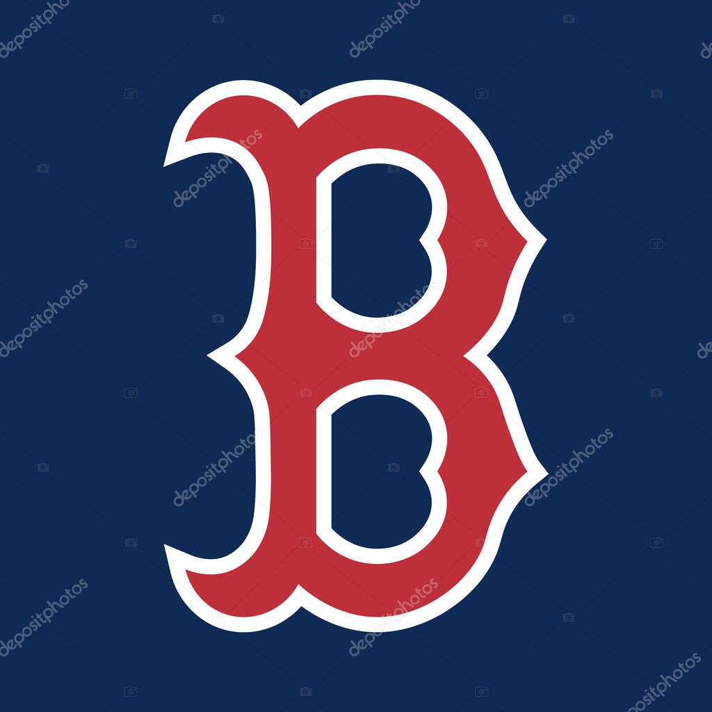 Vinnitsa, Ukraine - December 21, 2022: MLB Boston Red Sox sport baseball team logo.