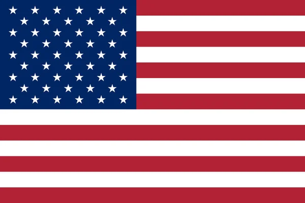 Sfondo Della Bandiera Nazionale Degli Stati Uniti — Vettoriale Stock