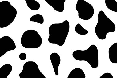 Soyut sıvı lekeler arka planı şekillendirir. İnek veya Dalmaçya geçmişi.