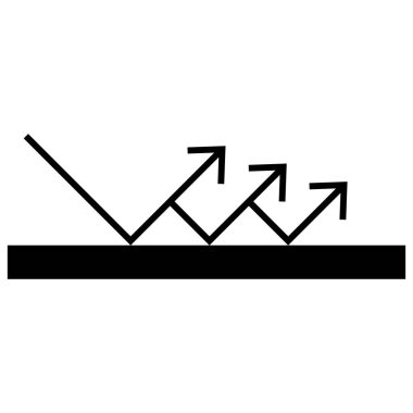 Sıyrık dirençli simge simgesi basit tasarım