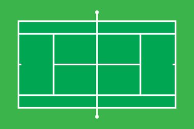 Tennis court field sport background clipart