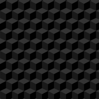 Soyut küp şablon arkaplan çizimi