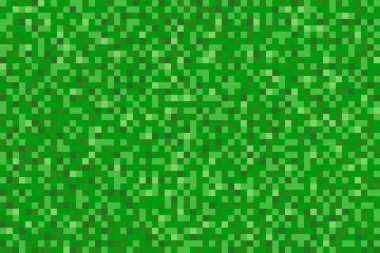 Yeşil piksel çim desen arkaplanı