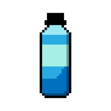 Piksel sanat eseri su şişesi simgesi