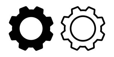 Vites simgesi basit dizayn