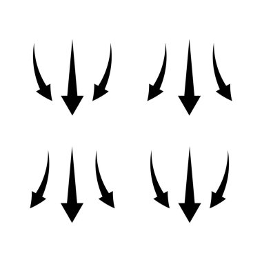 Hava akımı dalga ok simgesi ayarlandı