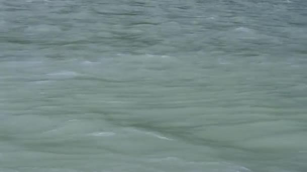 Kanada Deki Squamish Nehri Nin Berrak Suları Hızla Ilerliyor — Stok video