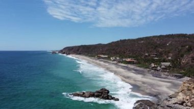 Take a flight over Mexico's mesmerizing beaches and waves.
