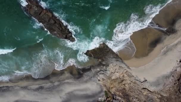 Wznieś Się Nad Krystalicznie Czystymi Wodami Wybrzeża Meksyku — Wideo stockowe