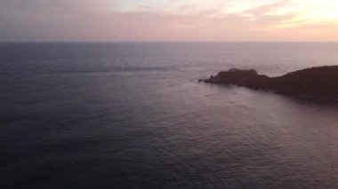 Meksika 'nın canlı sahil güzelliğini yukarıdan görün..