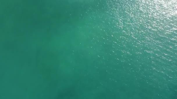Güneşli Bir Günde Dünya Okyanusu Plajlarının Muhteşem Drone Görüntüsünün Tadını — Stok video