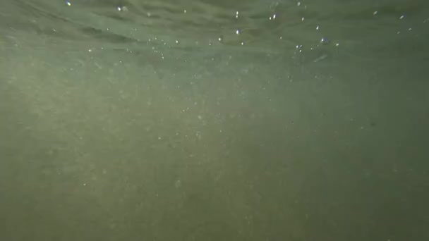 Güçlü Dalgalar Yavaş Hareket Okyanusun Gücünün Görkemli Görüntüsünü Yakalıyor — Stok video