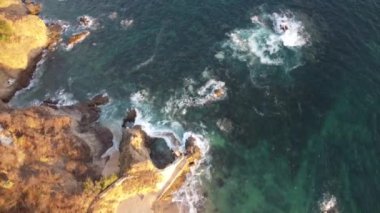 Unspoiled beauty of an isolated beach