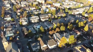 Büyülü Şehir: Vancouver 'da büyüleyici insansız hava aracı yolculuğu romantik cazibe