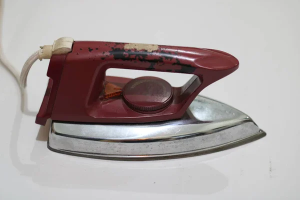 Photo Old Silver Red Iron — Stock Photo, Image