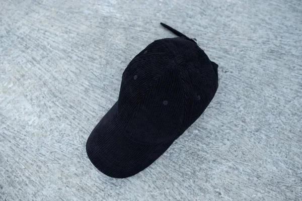 Pălărie Neagră Fotografie Podea — Fotografie, imagine de stoc
