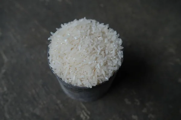Photo White Rice Plate — Stock Photo, Image