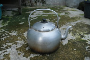 Silver Hot Water Kettle fotoğrafı