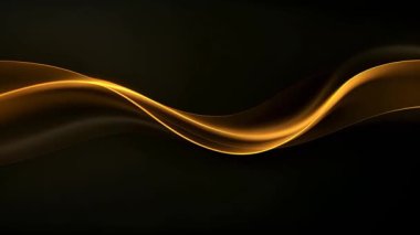 Black luxury corporate background with golden lines